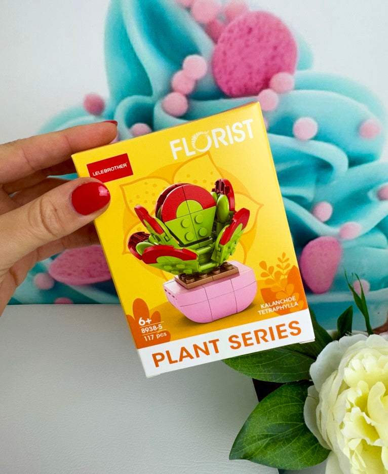 Mini Building Blocks Bundle - "Kakteen" - Klemmbausteine (12Sets)