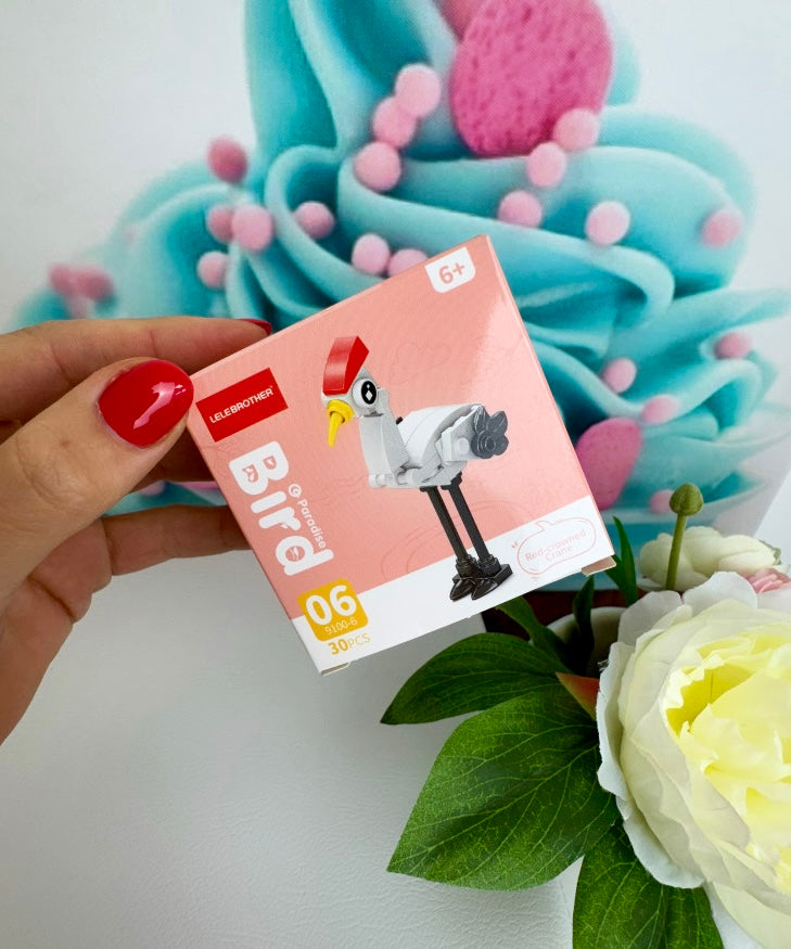 Mini Building Blocks Bundle - "Sweet Birds" - Klemmbausteine (10Sets)