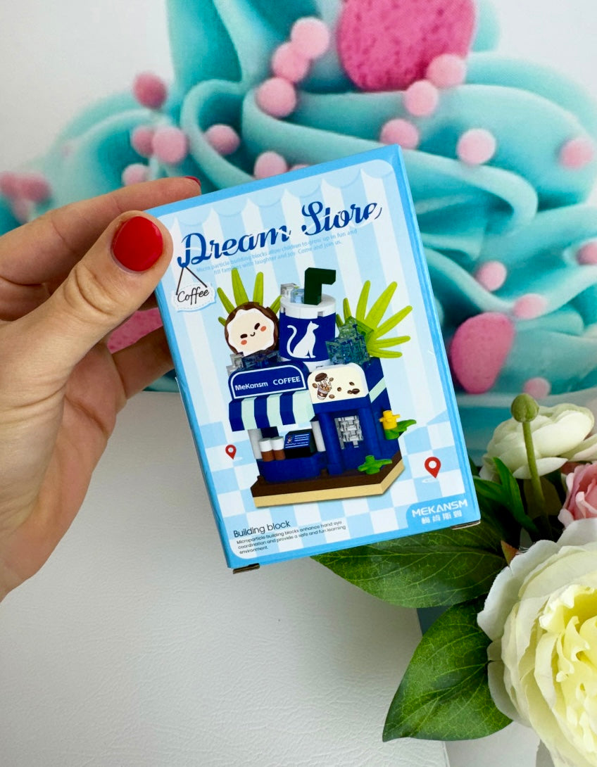 Mini Building Blocks - "Fastfood Houses" - Klemmbausteine (6Sets) KB22