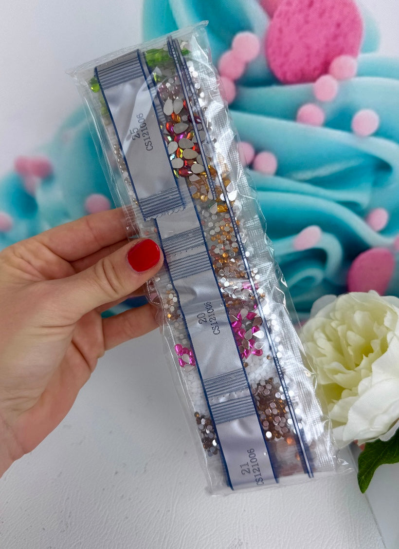 Diamond Painting Schlüsselanhänger "Meerschweinchen" 8 Stück Anhänger (AH006)