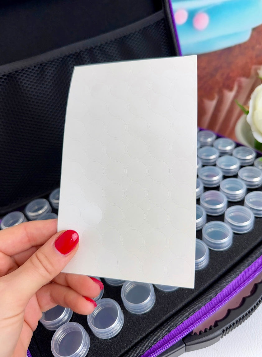 Diamond Painting PUMMELEINHORN Koffer für Steine - 60 Aufbewahrungsdosen