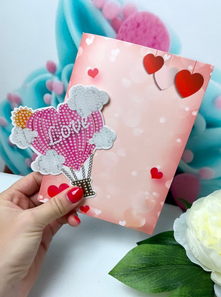 Diamond Painting Grußkarten "XMAS-Birthday" Mix 8er Set (K27)