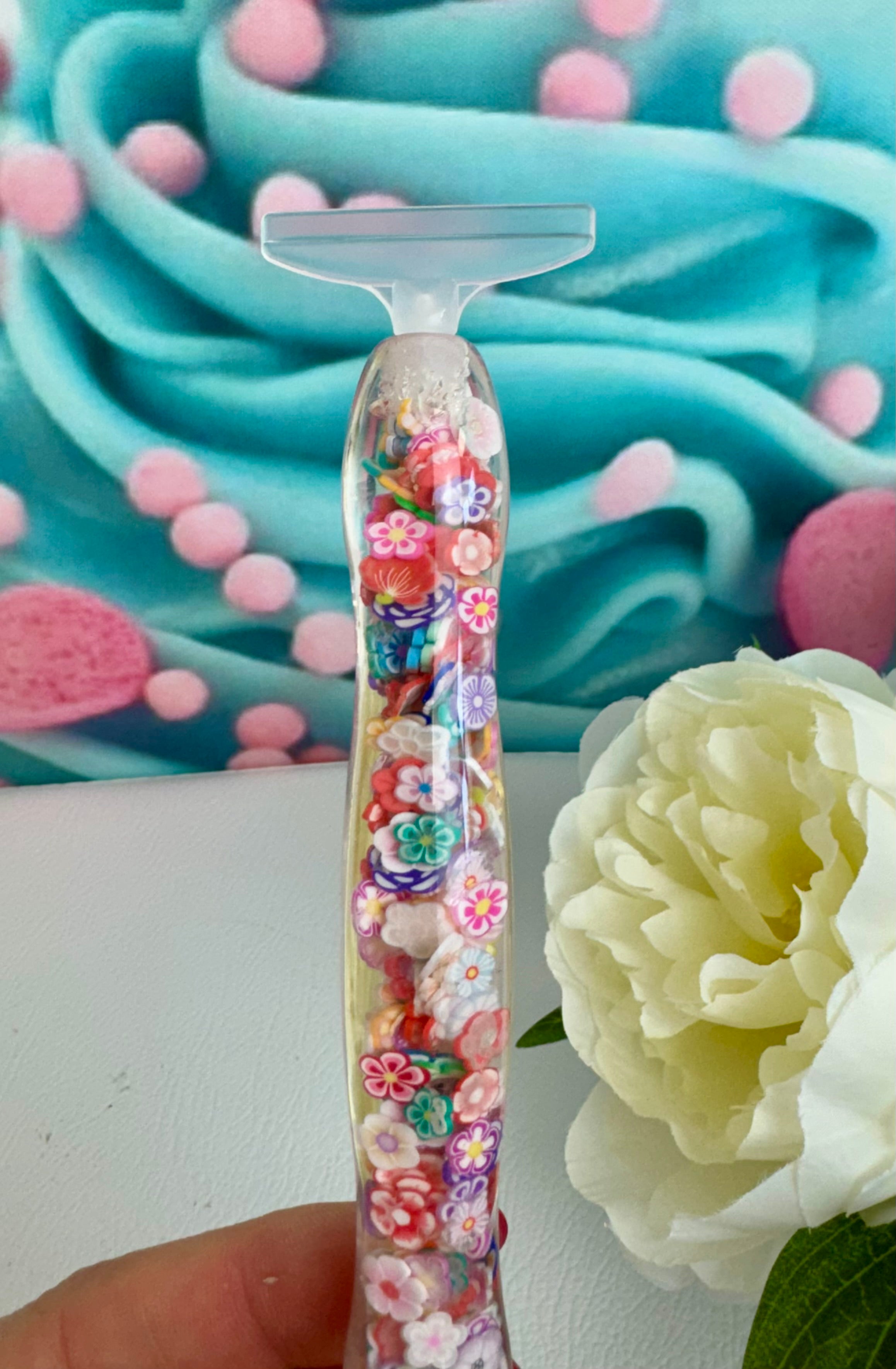 Diamond Painting Harz Ergo-Stift "Frühlingsmix" Konfetti (E2)