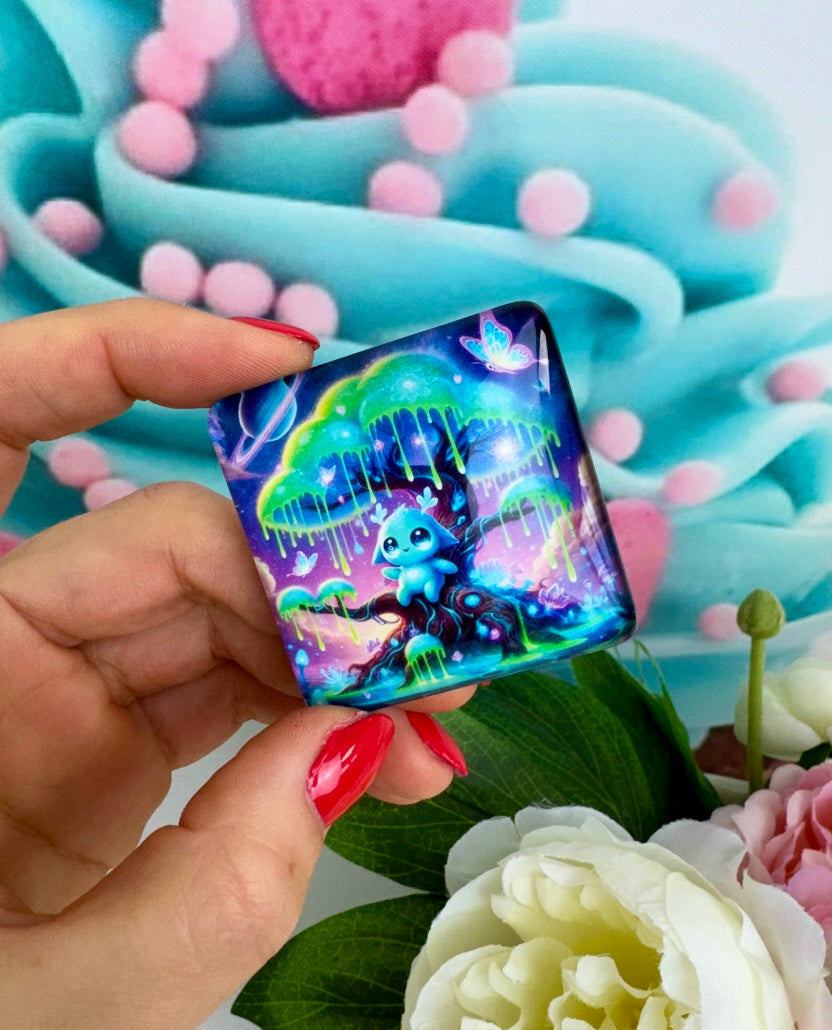Diamond Painting Cover Minder "Cosmic Alien" (CM)
