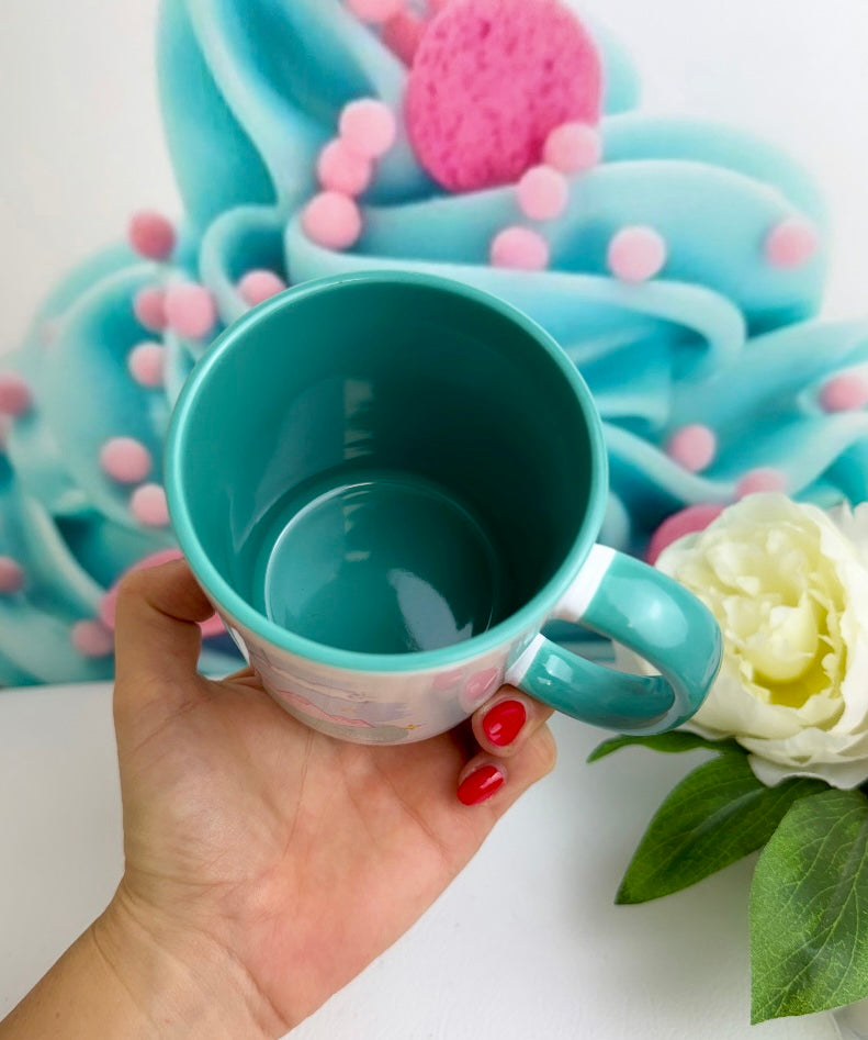 TiniSchnickschnack Pummeleinhorn "Stay Fluffy" Tasse 330ml