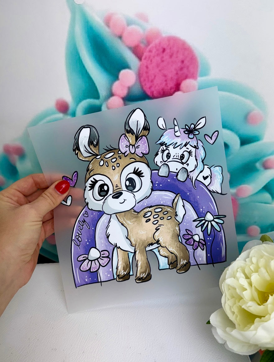 Tinischnickschnack Bügelbild Schnubbi "Rehkitz" BB63