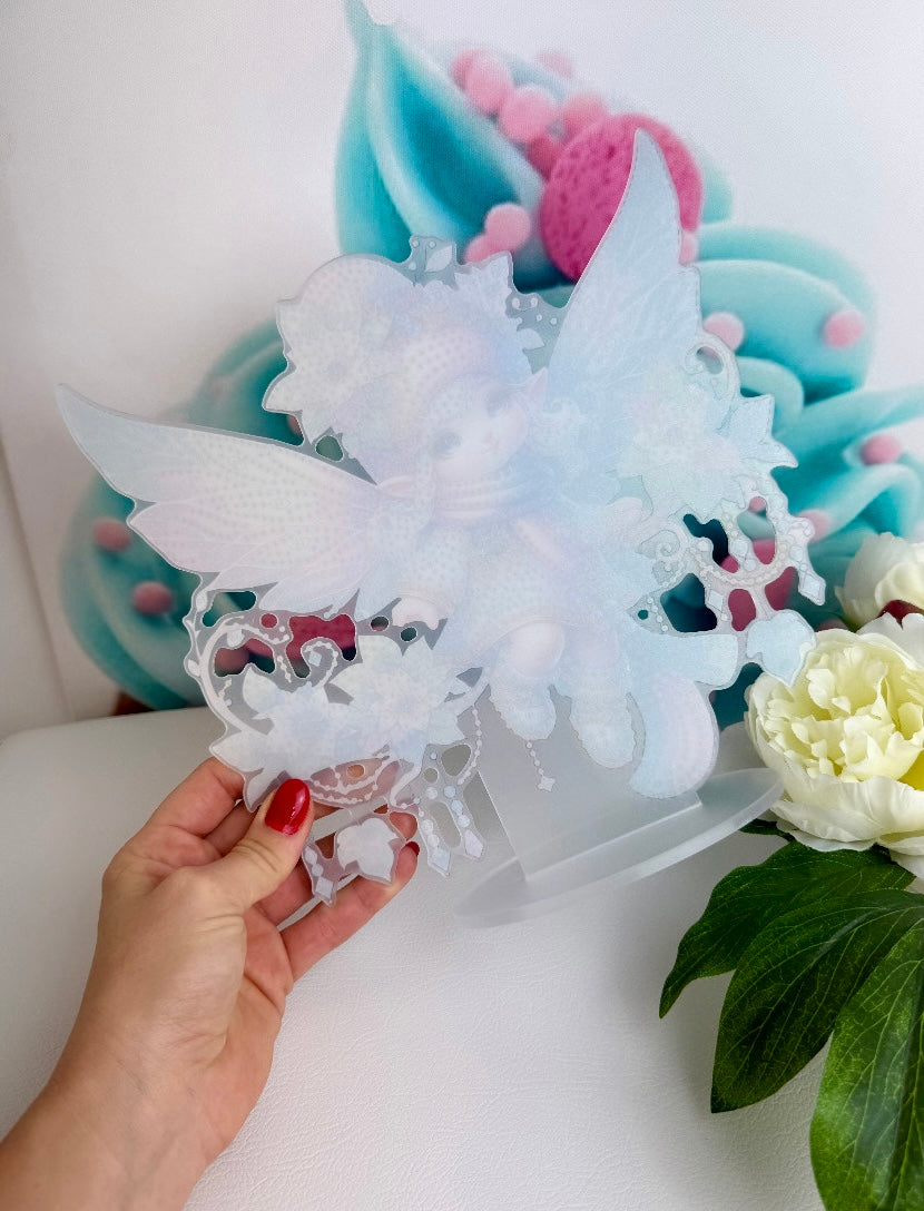 Diamond Painting Aufsteller "Fee Annabell" 25x24cm