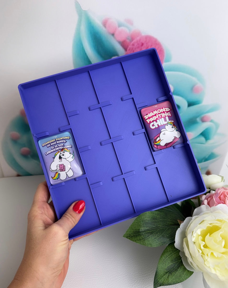 Diamond Painting Coverminder "Tablett" (Aufbewahrung) 3D-Druck