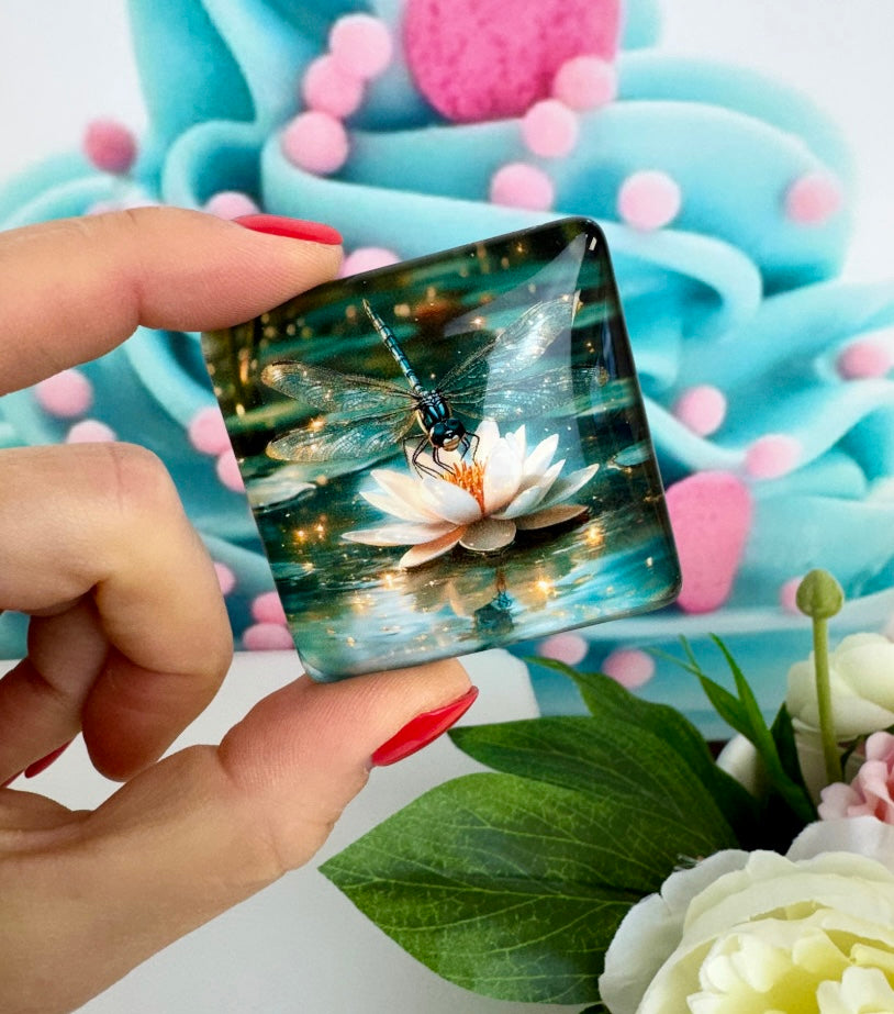 Diamond Painting Cover Minder „Stille im Seerosenteich“ (CM)