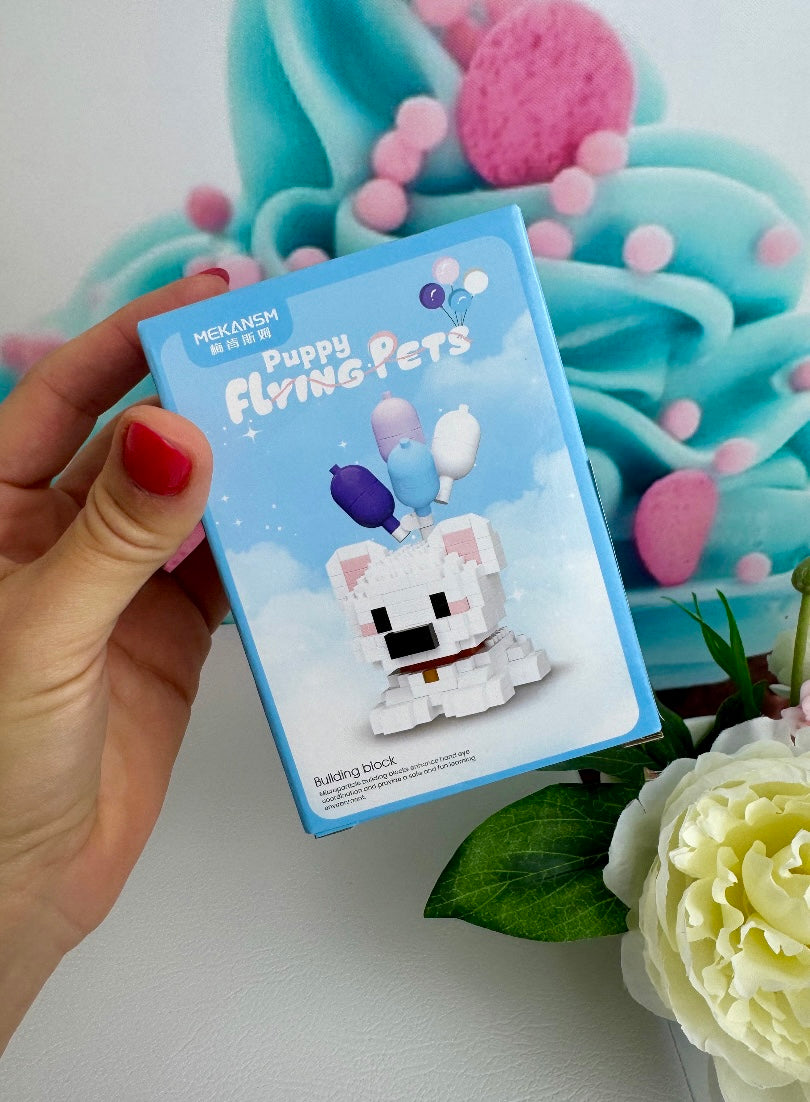 Mini Building Blocks - "Puppy Pets" - Klemmbausteine (6Sets)