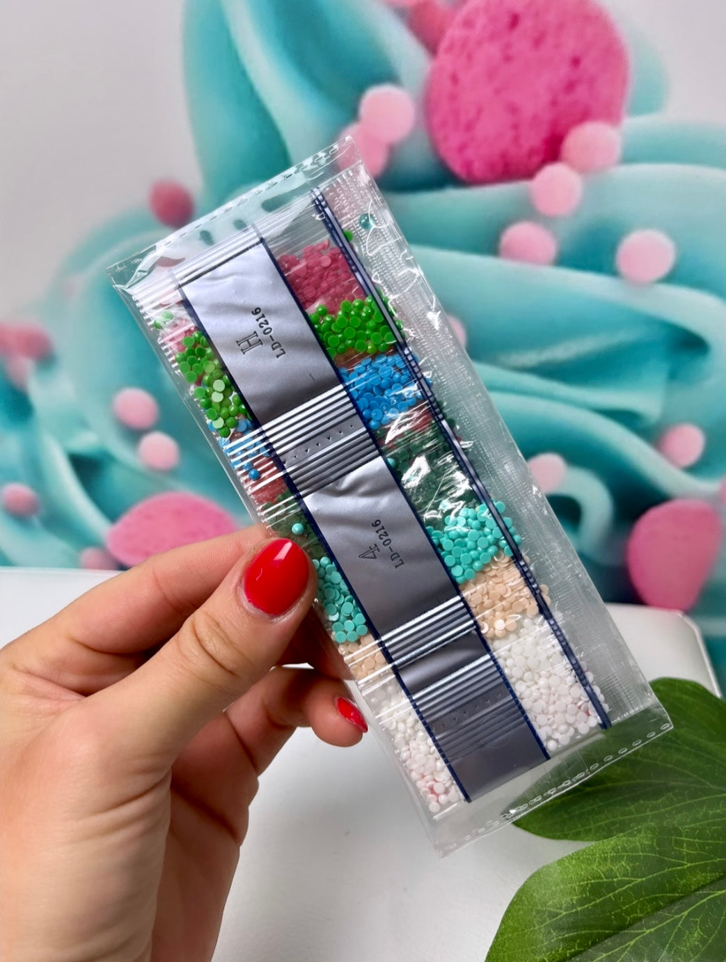 Diamond Painting Sticker Set "Xmas-Wichtel" 12 Stück (ST216)