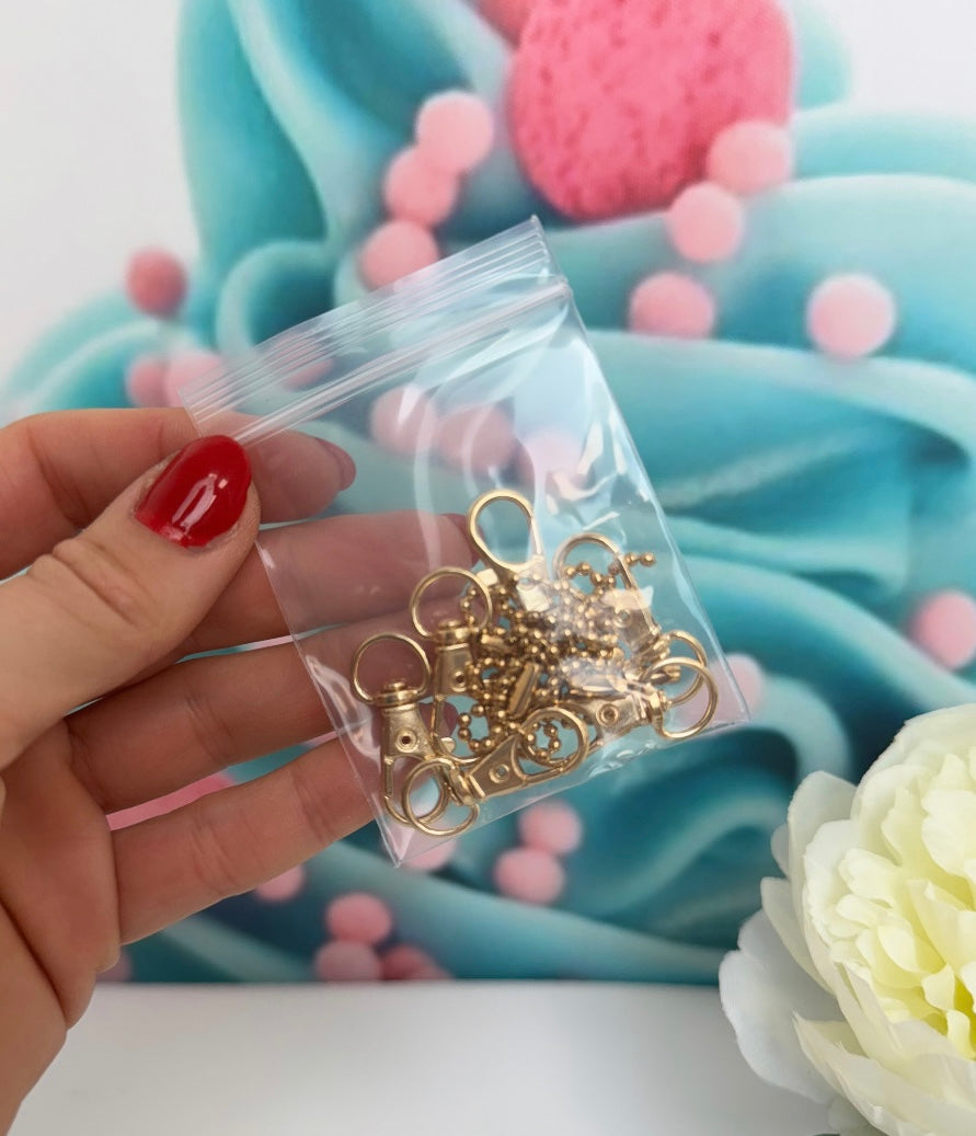 Diamond Painting XMAS Schlüsselanhänger Pummeleinhorn "Weihnachtsfreude" 6Stück (AH105)