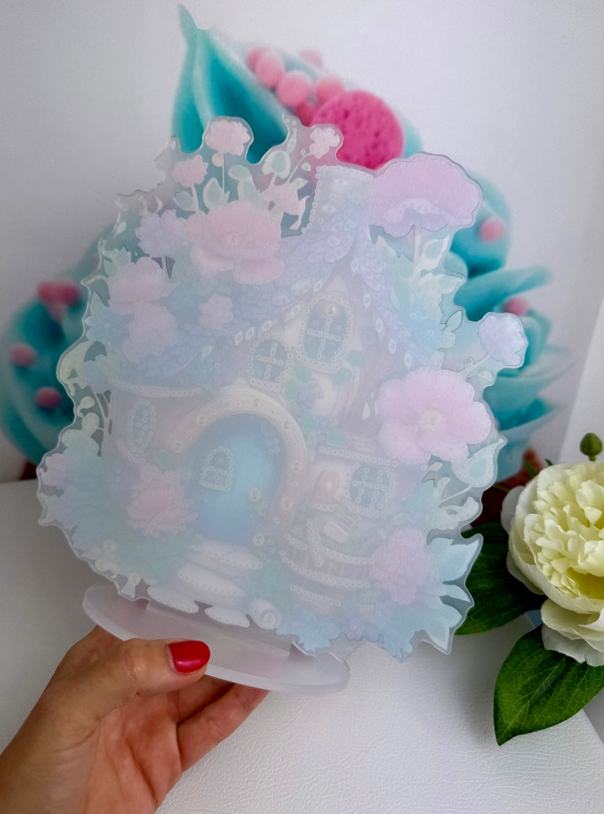 Diamond Painting Aufsteller "Wichtel-Häuschen" 22x24cm (1901)