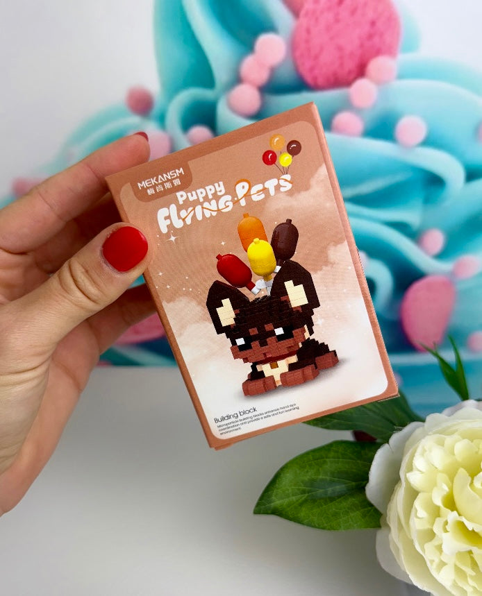 Mini Building Blocks - "Puppy Pets" - Klemmbausteine (6Sets)