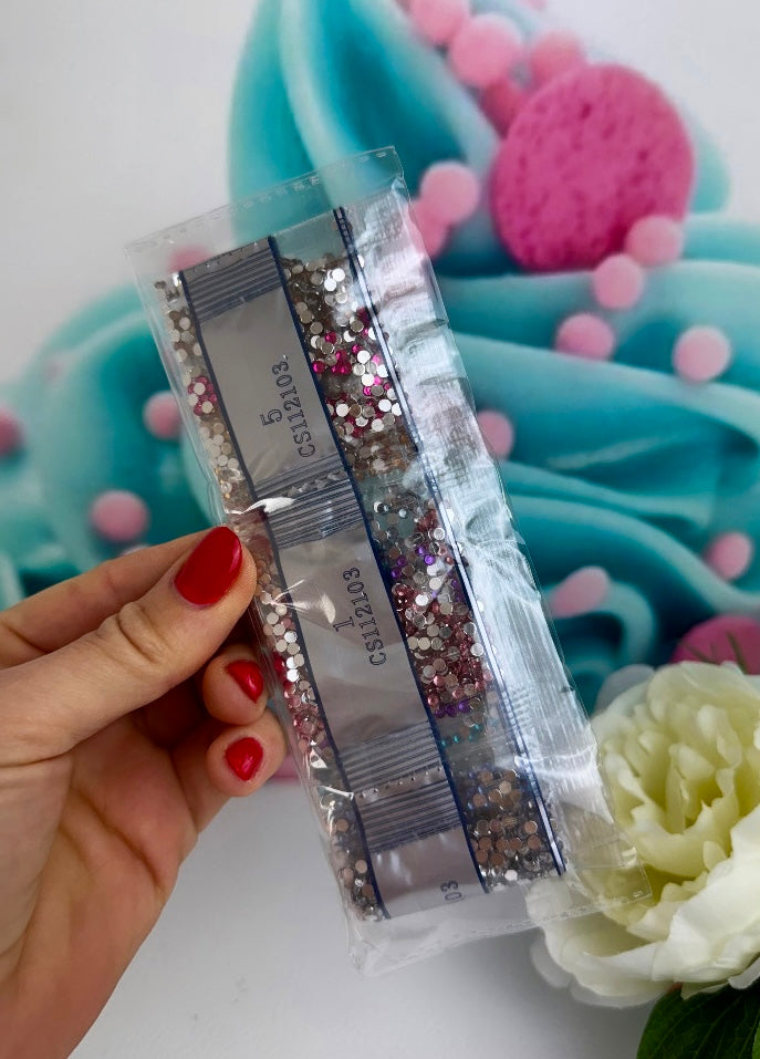 Diamond Painting Schlüsselanhänger "Schnubbi-Mix" 6 Stück Anhänger (Set103)