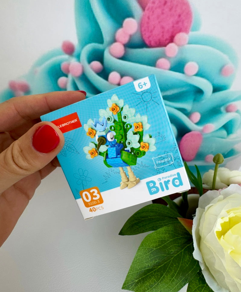 Mini Building Blocks Bundle - "Sweet Birds" - Klemmbausteine (10Sets)