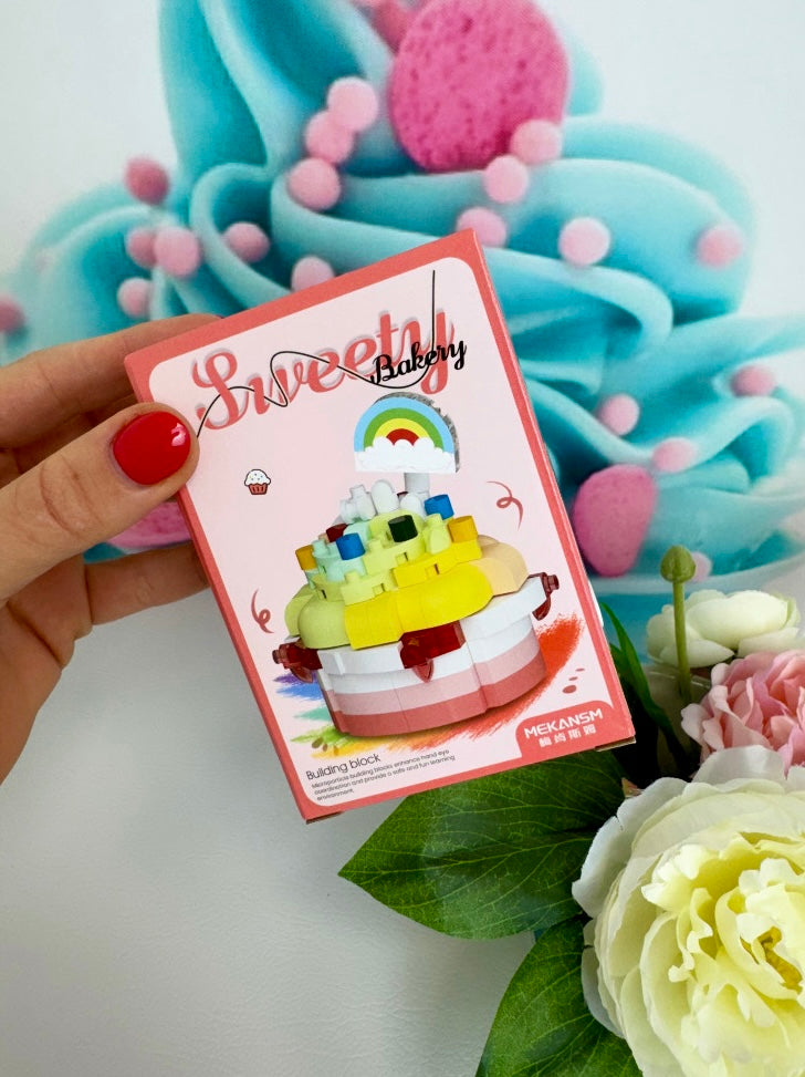Mini Building Blocks - "Sweet Cakes" - Klemmbausteine (6Sets) KB23