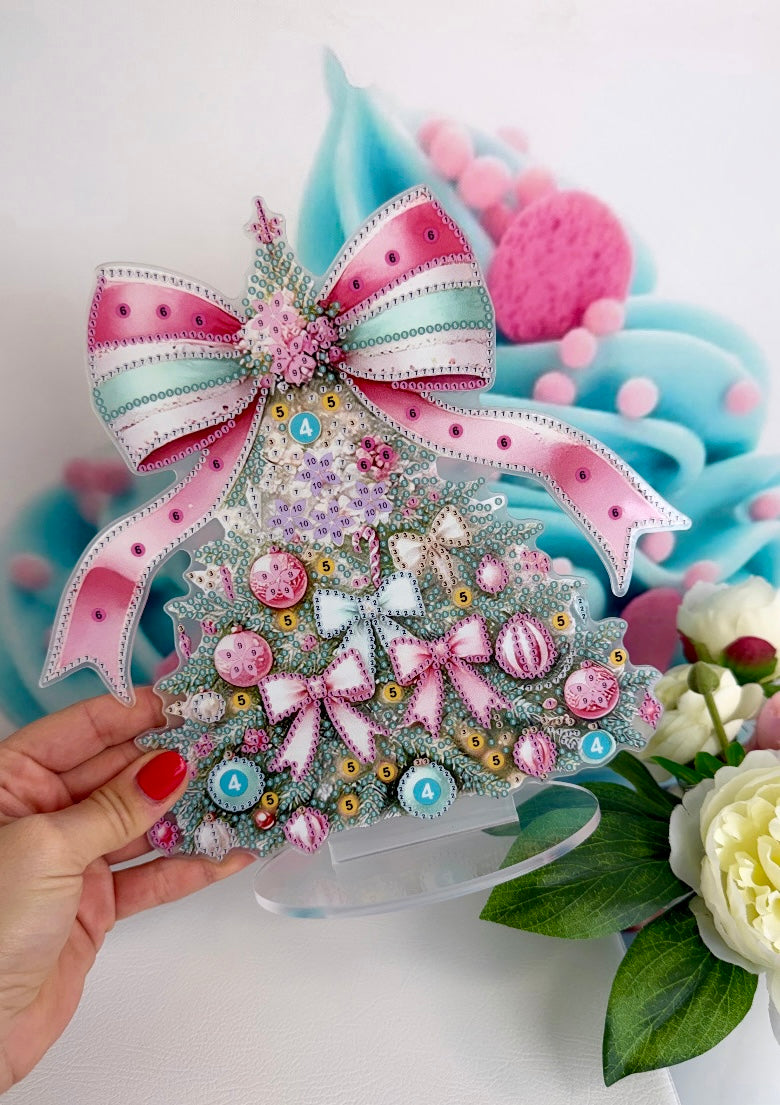 Diamond Painting XMAS Aufsteller "Mini-Tree" 23x24cm (AH913)