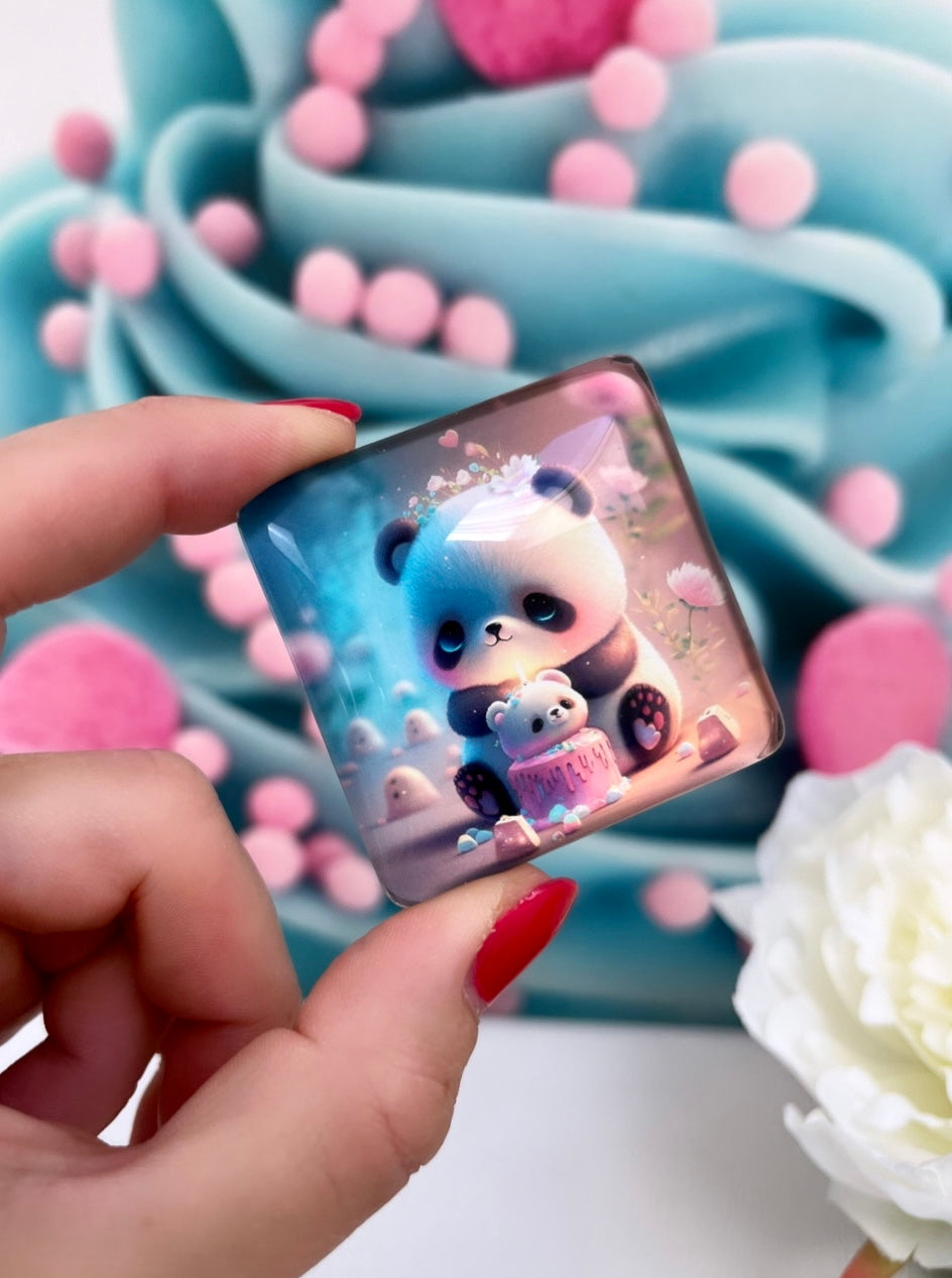 Diamond Painting Cover Minder "Panda-Tuffy" (CM)