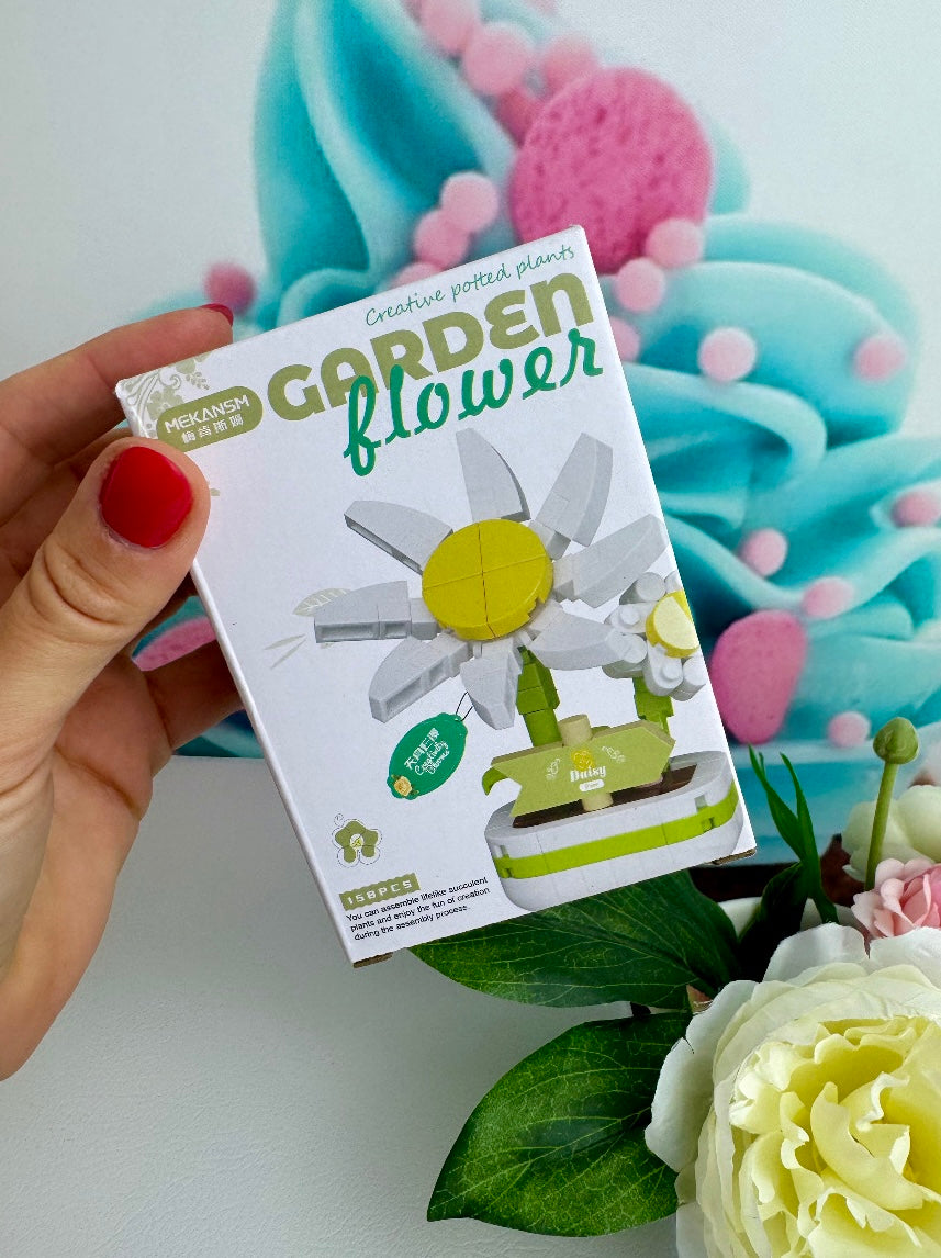 Mini Building Blocks - "Blümchen" - Klemmbausteine (9Sets)