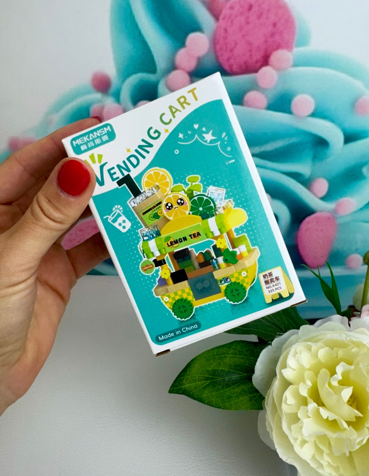 Mini Building Blocks - "Eiswagen & Foodtrucks" - Klemmbausteine (6Sets)