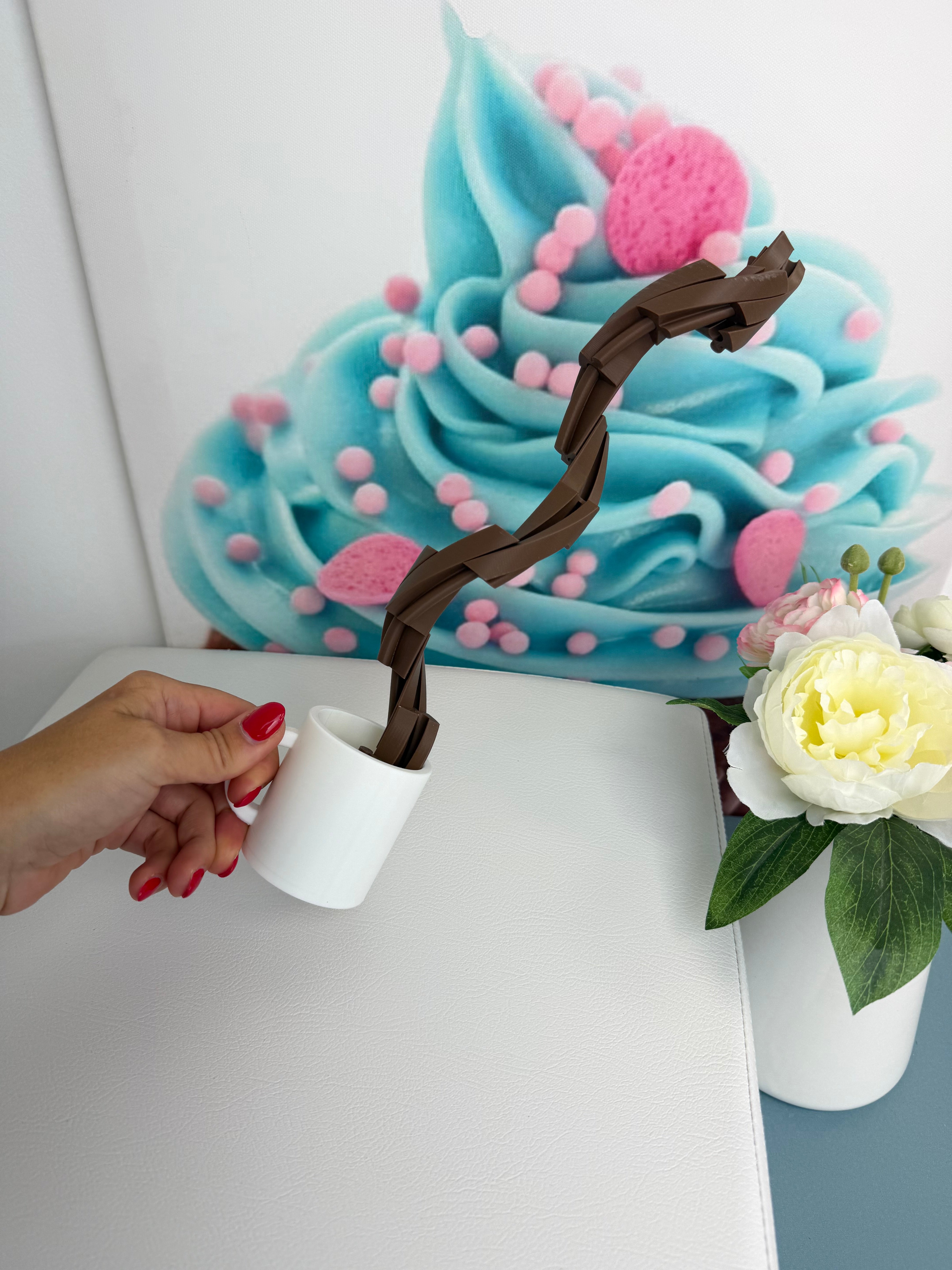 TiniSchnickschnack "Gag - Kaffeetasse" 3D-Druck (Deko- / Spaßartikel)
