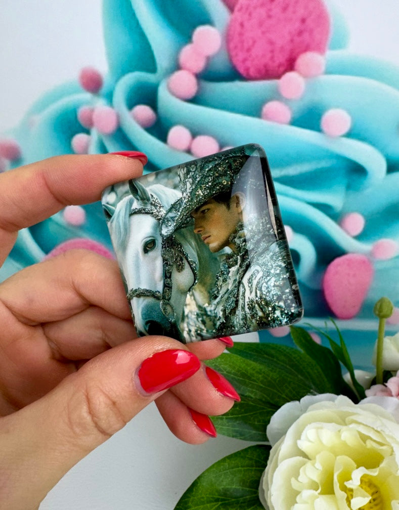 Diamond Painting Cover Minder "Blick der Verbundenheit" (CM)