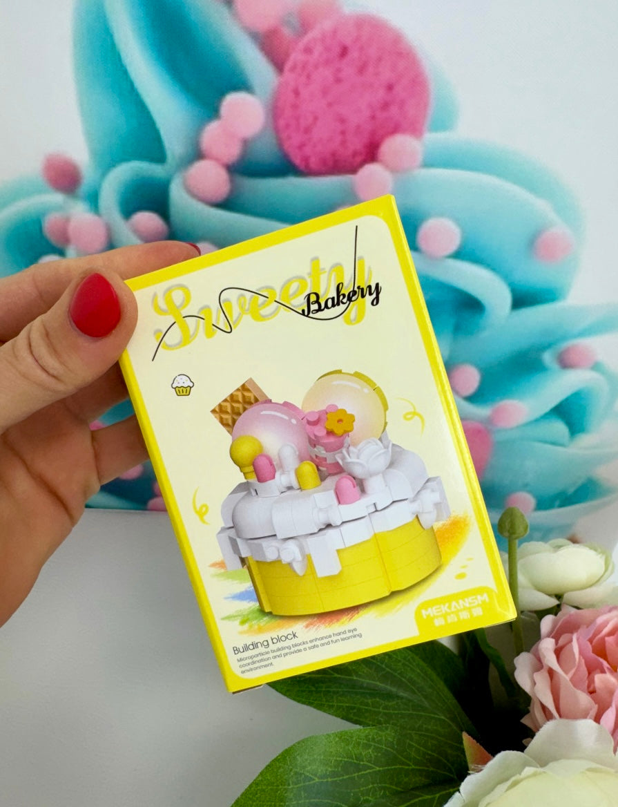 Mini Building Blocks - "Sweet Cakes" - Klemmbausteine (6Sets) KB23