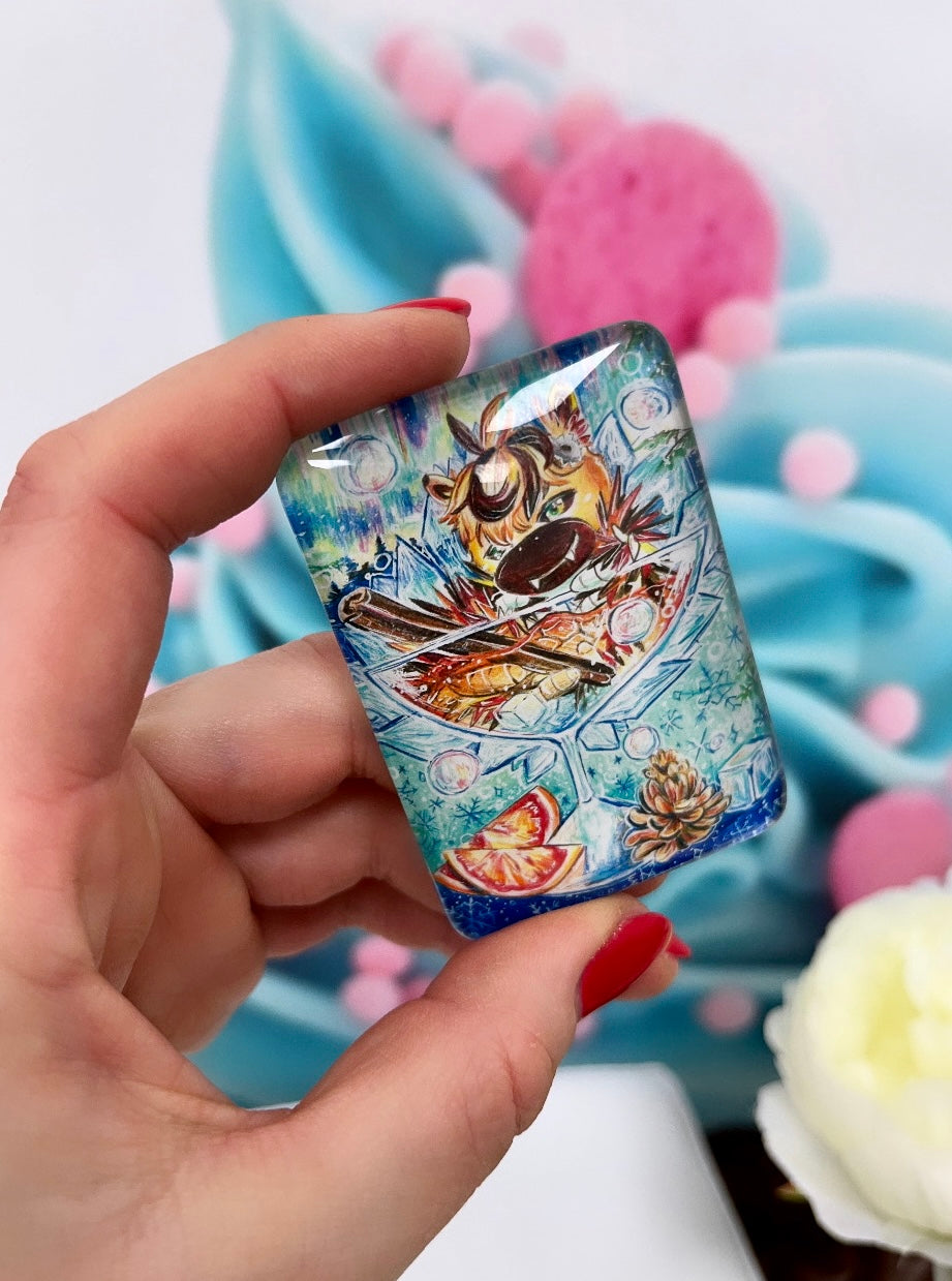 Diamond Painting Cover Minder Jahreszeiten-Asseln "Winter" (CM)