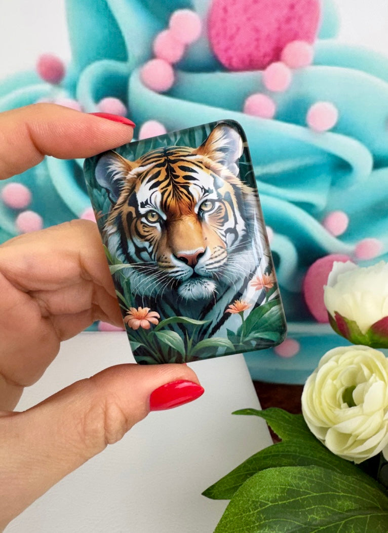 Diamond Painting Cover Minder "Dschungel-Tiger" (CM)