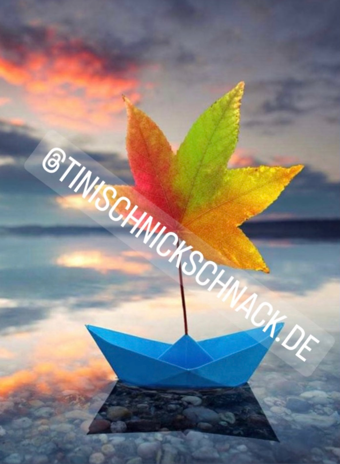 Diamond Painting Tinischnickschnack Bild  „Herbstklopfen" 50x70cm (inkl. Metallic) TSS-546