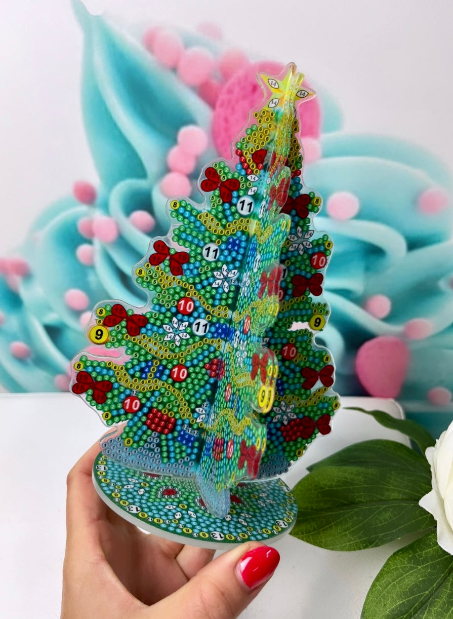 Diamond Painting XMAS Aufsteller "Weihnachtsbaum" (A814)