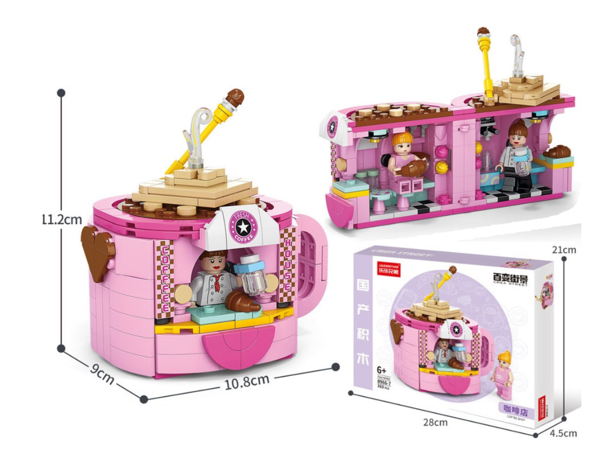 Building Blocks - "Coffee Shop" - Klemmbausteine (1Set)