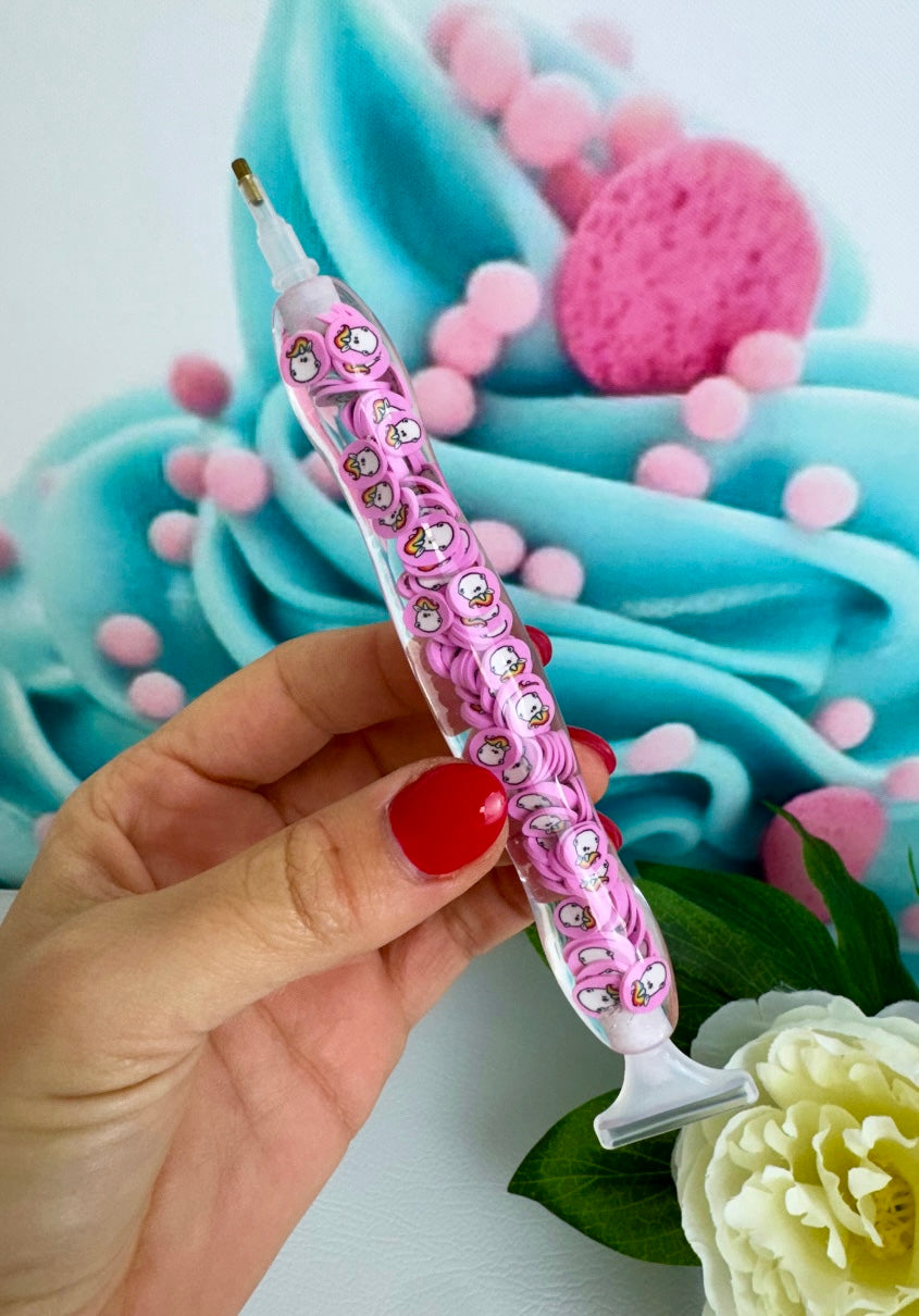 Diamond Painting Pummeleinhorn Harz Ergo-Stift "Pummeleinhorn" (rosa)