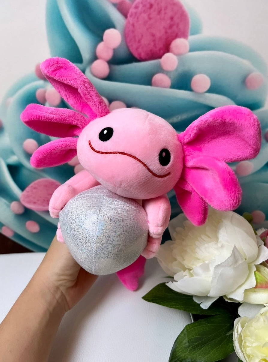 Niedliches Plushie "Axolotl" ca. 27cm Plüschtier
