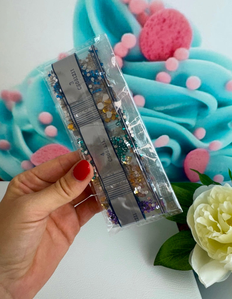 Diamond Painting XMAS Aufsteller "Weihnachtsdorf mit Riesenrad" 23x24cm (AH211)