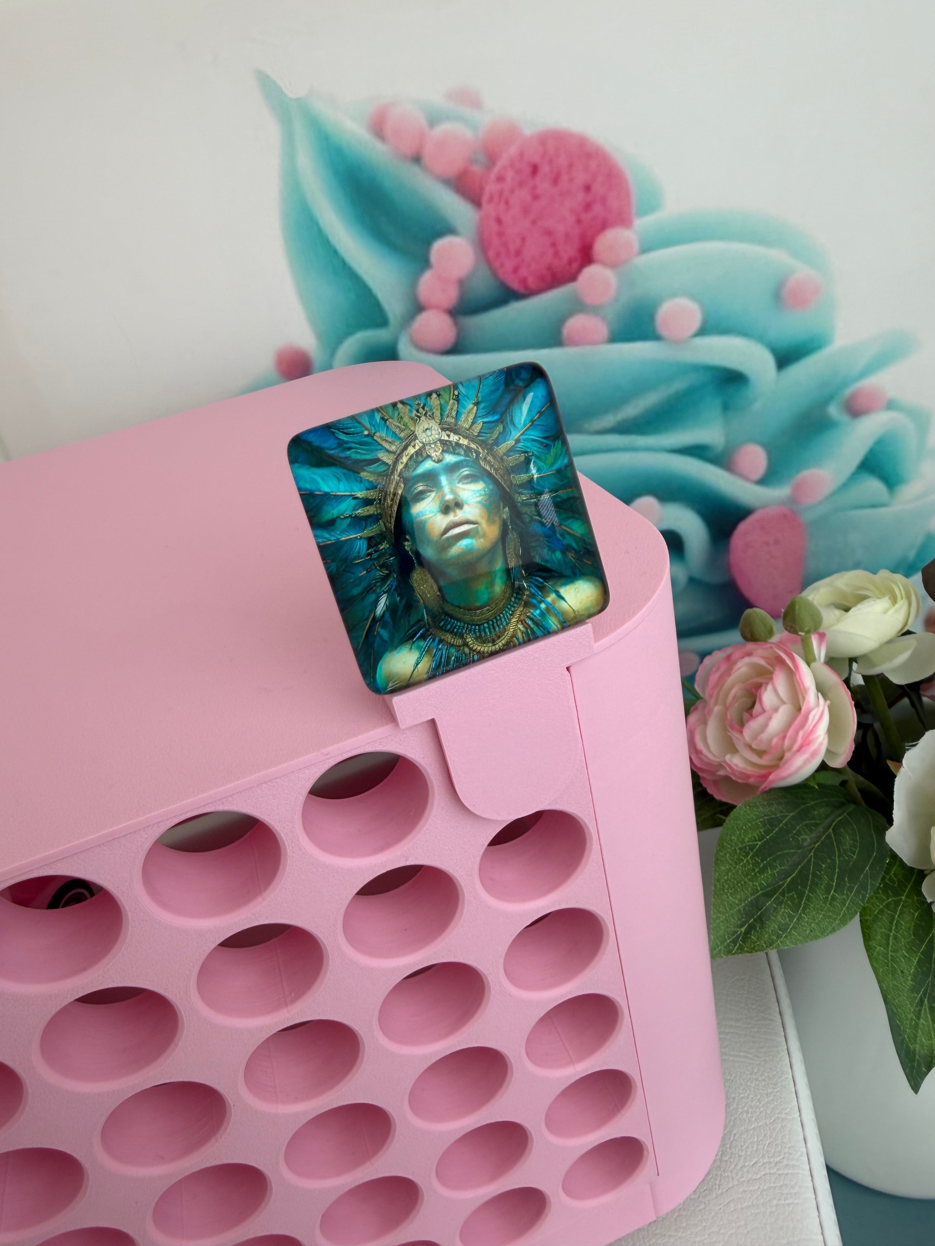 Diamond Painting TiniSchnickschnack "Coverminder Halterung" (für Drehturm) 3D-Druck