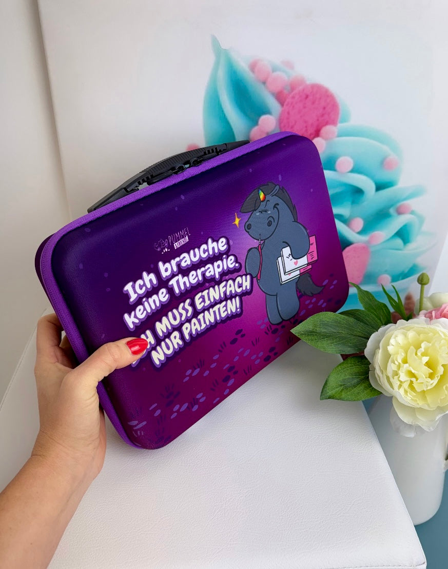 Diamond Painting GRUMMELEINHORN Koffer für Steine - 60 Aufbewahrungsdosen