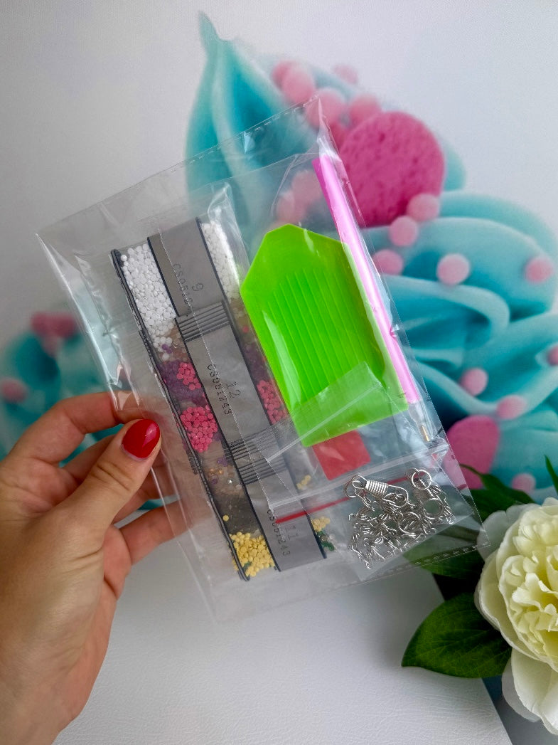 Diamond Painting Pummeleinhorn Anhänger "Pummel-King" 18x25cm (AH243)