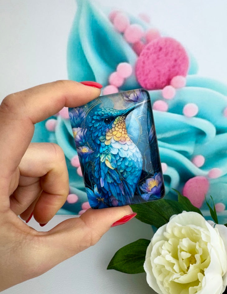 Diamond Painting Cover Minder "Modern Art - Kolibri" (CM)