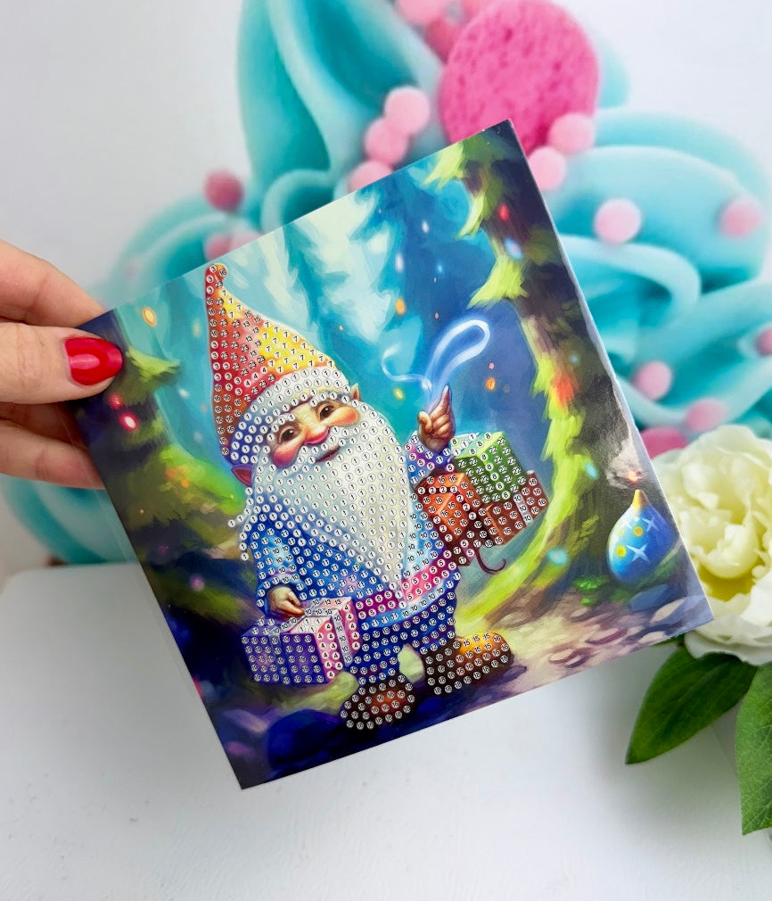 Diamond Painting "XMAS-Grußkarten" 8er Set (K29)