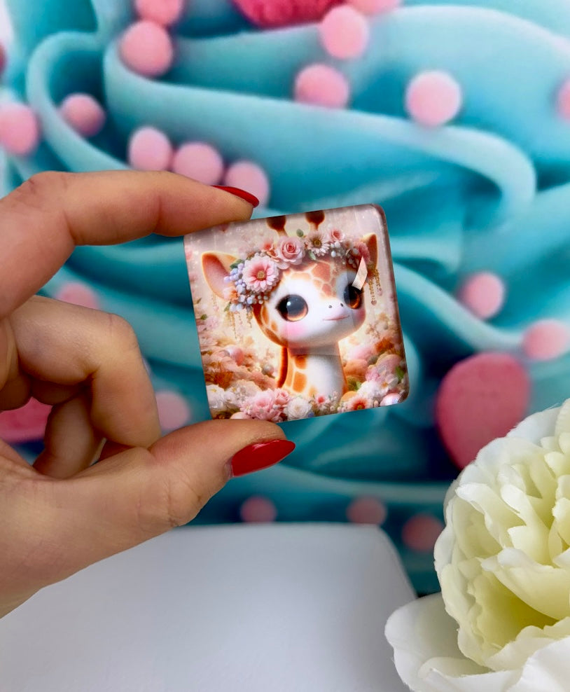 Diamond Painting Cover Minder "Giraffe Moni" (CM)