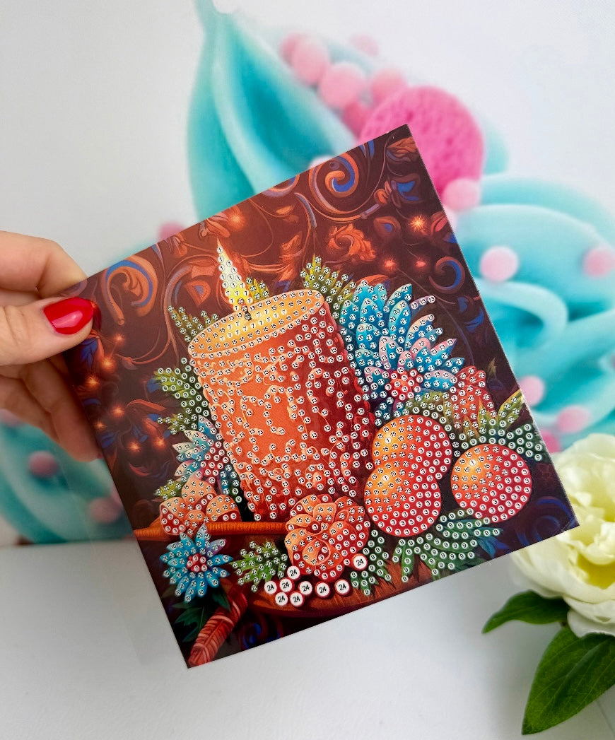 Diamond Painting "XMAS-Grußkarten" 8er Set (K29)