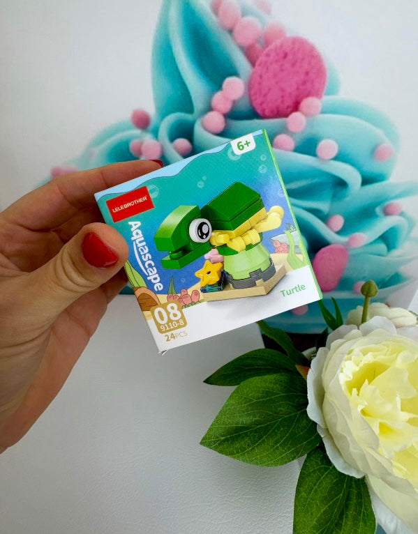 Mini Building Blocks Bundle - "Crazy Fish" - Klemmbausteine (10Sets)