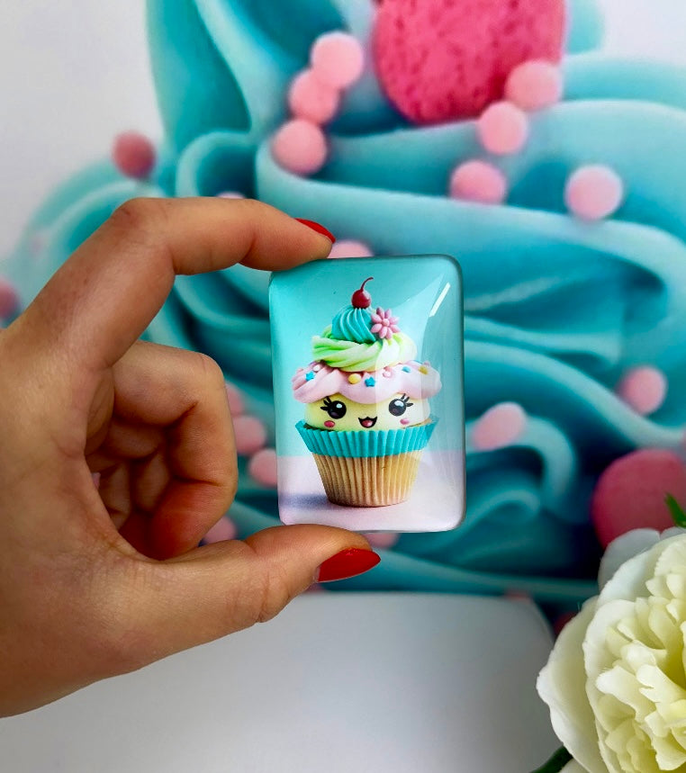 Diamond Painting Cover Minder "Happy Cupcake" (CM-TSS-319)