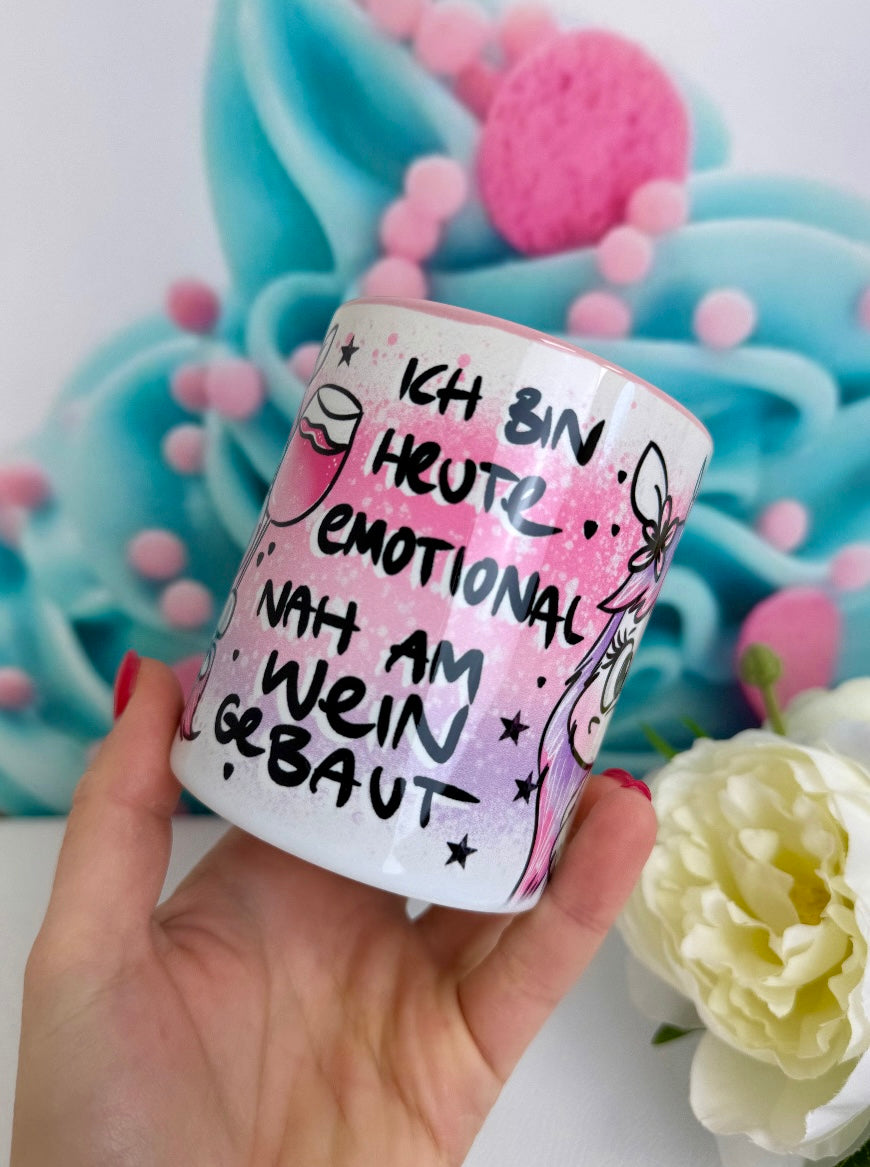 TiniSchnickschnack meets Schnubirella - "Wein-Schnubbi" - Tasse 330ml