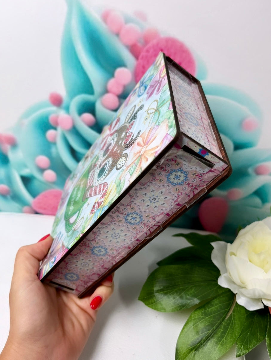 Diamond Painting XMAS Holzbox "Rentier" (HB07)