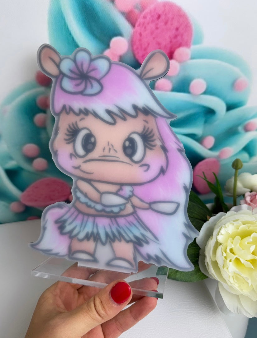 Diamond Painting Aufsteller Schnubbi "Hawaii Pony" 18x20cm