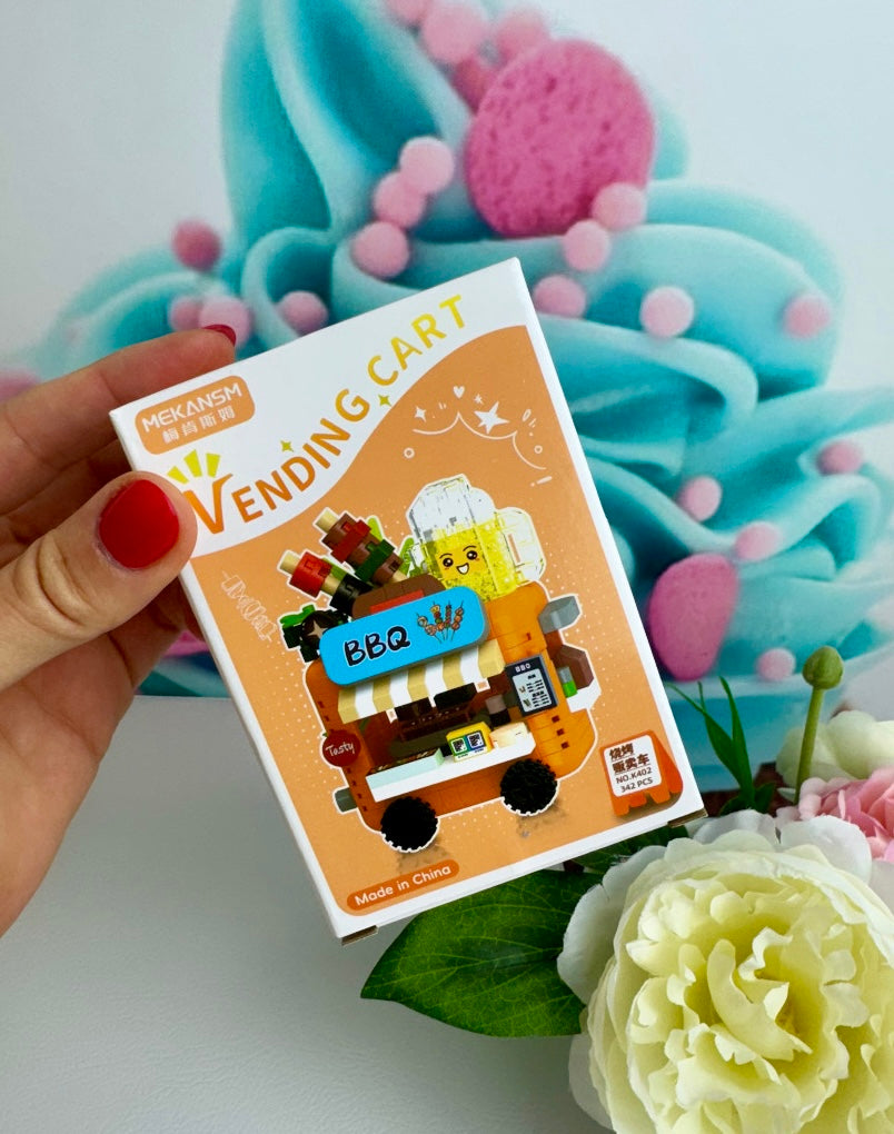 Mini Building Blocks - "Eiswagen & Foodtrucks" - Klemmbausteine (6Sets)