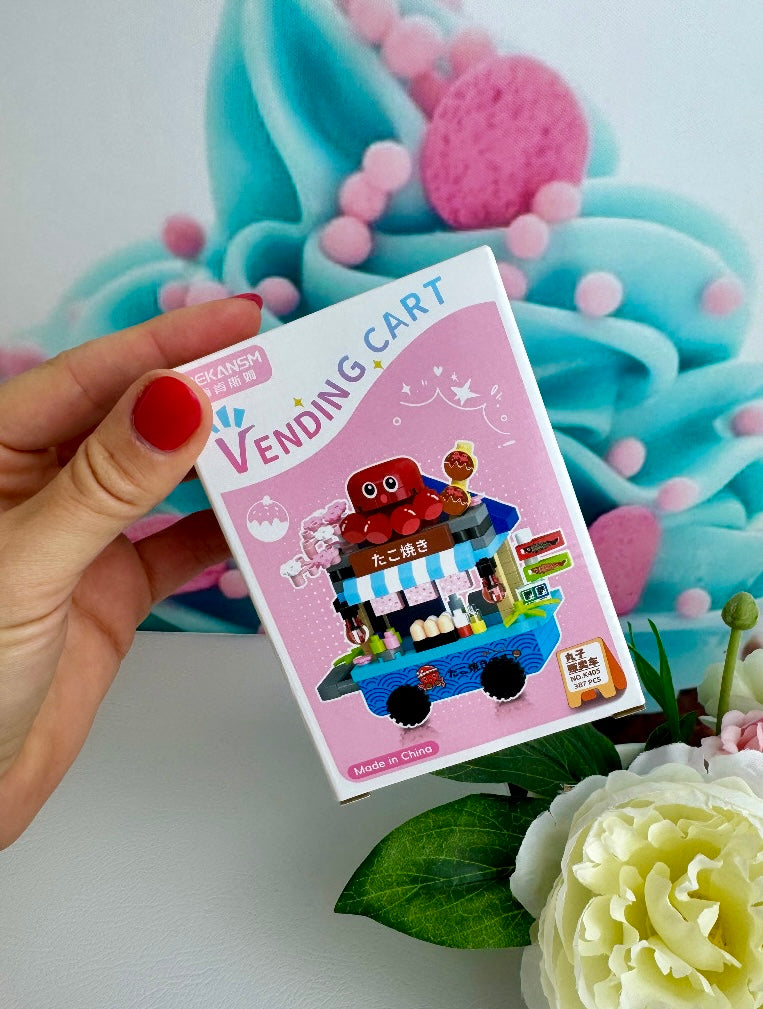 Mini Building Blocks - "Eiswagen & Foodtrucks" - Klemmbausteine (6Sets)